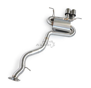 Sistema de Escape Catback de Alto Rendimiento para <span class=keywords><strong>BMW</strong></span> <span class=keywords><strong>130i</strong></span> E87 3.0L <span class=keywords><strong>N52</strong></span> 2008-2013 |   Silenciador y Tubos Deportivos de Acero Inoxidable - Product Image 5