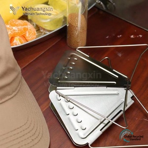<b>Coffee</b> drip rack, outdoor camping hand wash stand, stainless steel folding funnel <b>filter</b> cup, <b>coffee</b> camping <b>coffee</b> rack - Product Image 5