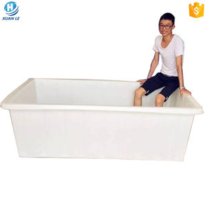 Tanque de <span class=keywords><strong>agua</strong></span> <span class=keywords><strong>Rectangular</strong></span> de 100 galones para peces vivos, tamaño grande, de calidad alimentaria - Product Image 3