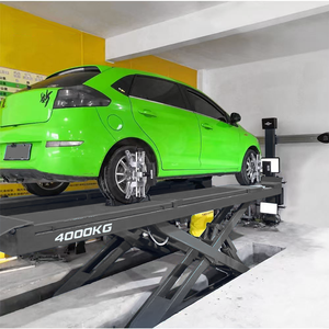 <span class=keywords><strong>Pont</strong></span> élévateur <span class=keywords><strong>automobile</strong></span> à ciseaux <span class=keywords><strong>220V</strong></span> à vendre, prix abordable, avec aligneur de roues - Product Image 3