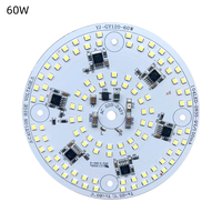 Fournisseur chinois 220V 110 Lm/W 60W SMD DOB Module LED linéaire AC PCB PCBA Ra80 6500K pour éclairage de travail LED