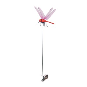 Clip libellule 3D réaliste <span class=keywords><strong>en</strong></span> plastique, ornement multicolore à clipser, décoration personnalisée, installation facile, pour intérieur, extérieur, <span class=keywords><strong>jardin</strong></span> - Product Image 3