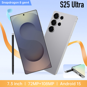 Teléfonos inteligentes Amoled 5G con pantalla completa de 7,3 pulgadas, teléfono inteligente portátil pequeño 5G S25, teléfonos Ultra originales, envío gratis - Product Image 6