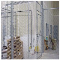Puertas y Cercas de Malla Metálica Galvanizadas y Recubiertas de PVC, Personalizadas, Impermeables, Fáciles de Montar, para Campos Deportivos y Construcción