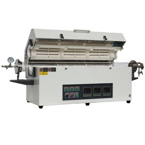 Высокотемпературная Трубчатая Печь 50 мм 1200/1400/1600C биомассы органического вещества древесины пиролиза тепловое лабораторное нагревательное оборудование - Product Image 1