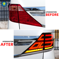Feux arrière YU GUANG pour Toyota Alphard/Vellfire 2007-2013, accessoires de voiture, feux arrière LED, ensemble de feux stop arrière