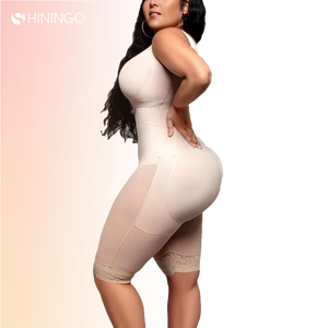 Precio de fábrica Cintura alta <span class=keywords><strong>Tummy</strong></span> Tuck Body Mujer Adelgazante Body Shaper Corsé Tops Spandex Ligero Personalizable Privado - Product Image 3