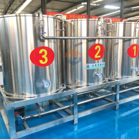 Machine commerciale de cuisson de lait de soja en acier inoxydable traitement de produit de haricot industriel pour la production de produits de tofu et de soja