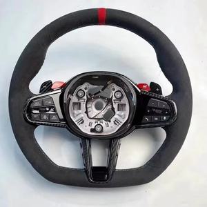 Volante de Coche en Material de Gamuza Completa para <span class=keywords><strong>BMW</strong></span> X1 X3 X4 X5 X6 F91 F92 F48 F49 F25 F26 F15 F16 F85 M2 M3 M4 M5 M6 X5M X6M - Product Image 6