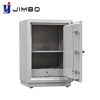 JIMBO Große feuerfeste elektronische Safe Geld Coffre Fort mit Schlüssels chloss Sicherheit Metall und Stahl Cajas De Seguridad
