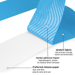 Nastro Muscolare Elastico in Cotone a Forma Speciale, Nastro Kinesiologico Pretagliato, Benda Sportiva per Protezione del <span class=keywords><strong>Collo</strong></span> Fonitaniya - Product Image 2