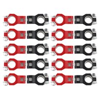 10 paires de connecteurs de pinces de borne de câble de batterie réglés ajustement négatif positif pour Nissan
