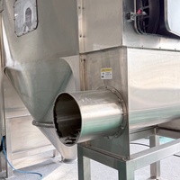 Solution de manutention de poudres : Machine de vidage de sacs en acier inoxydable sur mesure pour la transformation alimentaire