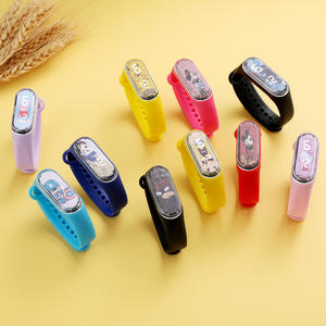 <span class=keywords><strong>Anime</strong></span> cartoon grand écran bracelet montre étanche tactile lumière blanche LED montre électronique école primaire dessin animé montre - Product Image 2