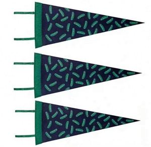 Banderas Triangulares de Fieltro Universitarias con Impresión Digital Personalizable Profesional, Portátiles, Impermeables y Ecológicas - Product Image 3