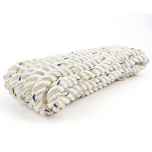 6mm-40mm Rope Mooring Line Lifting Rope Factory Suppliers Nylon 3 Strand Twisted Rope for Boat <b>Yacht</b> - Product Image 1