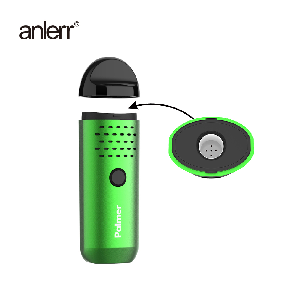 Anlerr palmer Ceramic Chamber Dry Herbal Vaporizer Dry Herbal Vape Kits Perfect for beginner