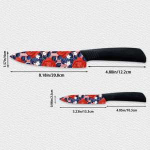 Juego de Cuchillos de Chef de Cerámica de Alta Calidad, Ambidiestros, Aptos para Lavavajillas, Profesionales, para Cocina, Escuelas Culinarias y Restaurantes - Product Image 6