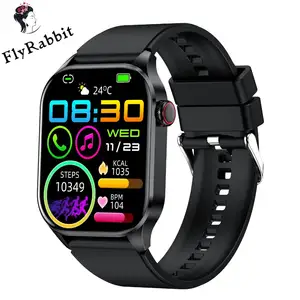 Ucuz en çok satan dinamik kalp hızı uyumlu Android IOS smartwatch T98 Enlish İspanyolca lehçe fransız japon dili ile