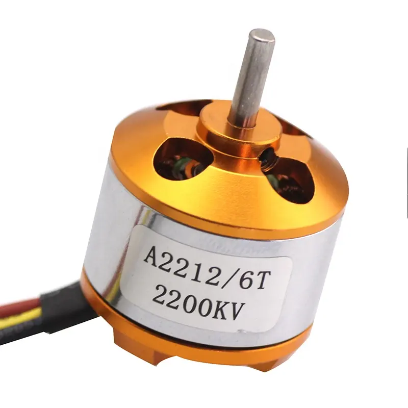 Brushless DC Motor High Quality Durable XXD A2212 2200KV Electronic Metal Waterproof Model Airplane Moteur Brushless IE 1 80g