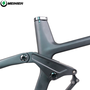 Cadre de vélo de montagne électrique pour moteur BAFANG M510/M500/M600, cadre de vélo 29 pouces, cadre de vélo de montagne en fibre de carbone, suspension intégrale - Product Image 4