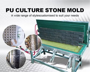 Panneau en pierre artificielle PU Moule pour plaque extérieure Conception de pierre champignon pour polyuréthane Catégorie de produit Moules - Product Image 4
