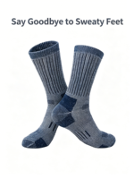 Chaussettes d'extérieur épaisses et chaudes les plus vendues, antibactériennes, thermiques, pour le ski, l'escalade, la randonnée, pour hommes et femmes