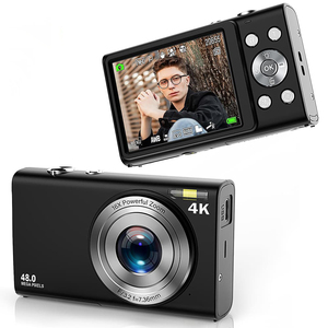 Fotocamera per videoregistratore 4K con ZooM compatto 16X schermo da 2.8 pollici luce Flash integrata per bambini fotocamera per studenti del Campus - Product Image 1