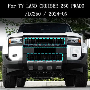 Accesorios para coche YBJ 2025-2027 para <span class=keywords><strong>Land</strong></span> <span class=keywords><strong>Cruiser</strong></span> Prado LC250 malla de parachoques de red antiinsectos rejilla de repuesto de 3 piezas - Product Image 4