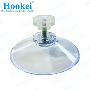 50mm PVC Plástico Borracha Silicone Sucção Cup Fabricação com Parafuso Porca Vidro - Product Image 3