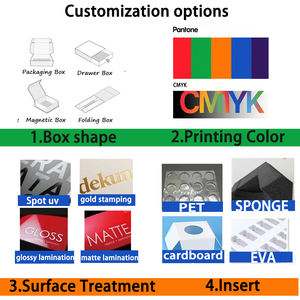 卸売カスタムラマダンイードイースターダークミルクチョコレートキャンディーお菓子紙箱食品包装用インサートトレイメーカー付き - Product Image 4