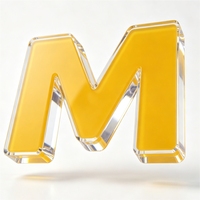 Lettres en acrylique 3D personnalisées, panneau mural en cristal, fabriqué à Liaoning pour la vitrine de magasin, logo publicitaire, affichage