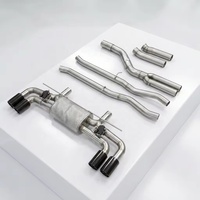 Système d'échappement Catback UML 540i, nouvelle conception pour B58 530i G30 G38 3.0T 2018-2023, acier inoxydable poli miroir, Série 5 M5