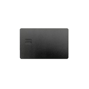 Carta di credito in bianco personalizzata FM4442 con Slot per Chip in metallo da 0.8mm carta di credito in acciaio inossidabile - Product Image 1