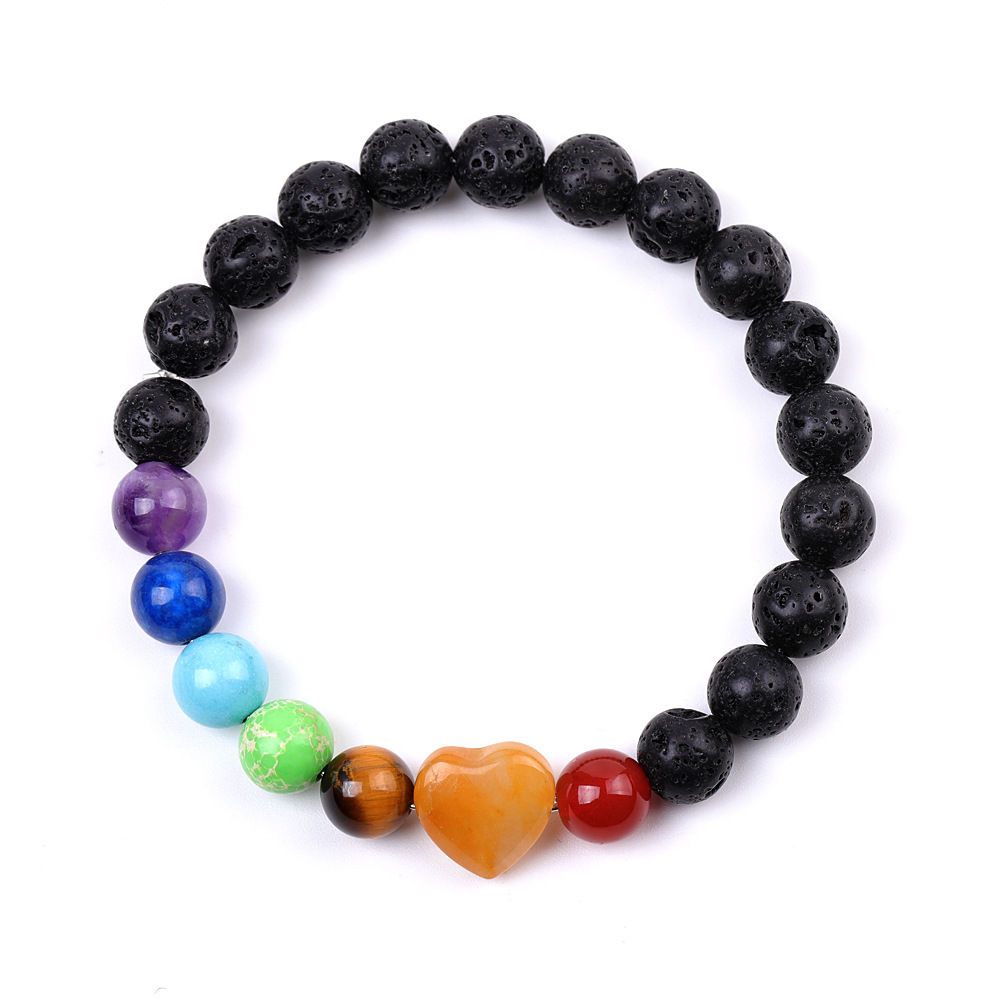 XH006A02Old Topaz Peach heart