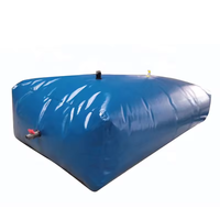 Bâche en PVC WOLIZE Réservoirs de collecte d'eau de pluie pliables Équipement gonflable de stockage d'eau de pluie pour le traitement de l'eau