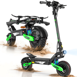 Trottinette Tout-Terrain Pliable à Double Moteur 1000W pour Adulte, Pneus Larges, Haute Vitesse, Meilleure Vente, Puissante, Vente Directe Usine EOEOTWO - Product Image 6