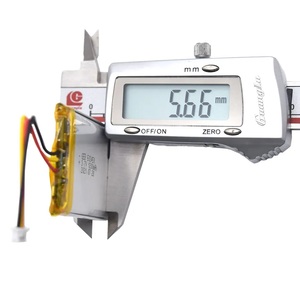 GEB batteria ai polimeri di ioni di litio Lipo 603450 1200mAh <span class=keywords><strong>3</strong></span>.7V di alta qualità con bms per apparecchiature Wireless intelligenti - Product Image 2