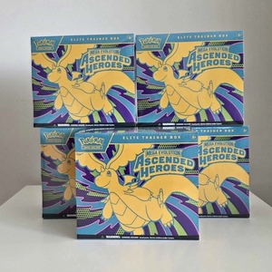 Boîte d'entraînement Elite PTCG Pokémon Ascended Heroes 100% authentique version américaine scellée – Coffret de cartes à collectionner – Cadeau - Product Image 6