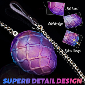 Set de Tapones Anales de Silicona Líquida con Forma de Huevo Divertido y Tapón Anal para Hombres, Mujeres y Parejas, Juguete Sexual para Masturbación - Product Image 4