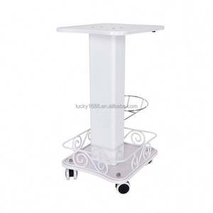 Carrito de Estética Resistente para Equipos de Salón de Belleza Comercial, Carrito de Almacenamiento de 3 Niveles con Ruedas Bloqueables - Product Image 4