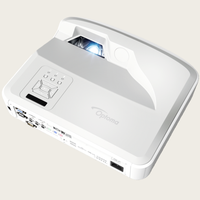 Proyector Láser DLP ZH450USTe, 4500-5000 Lúmenes, Garantía de 3 Años, Proyector Láser Optoma de Tiro Ultra Corto, Proyector de Hologramas 3D