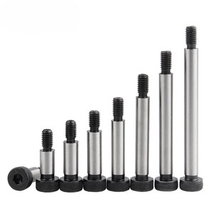ISO 7379 Custom Carbon Steel Black Oxide M1.6 M2 M3 <strong>M5</strong> M10 12.9 Hexagon Hex Socket Cap Low Profile Head Shoulder <strong>Screw</strong> Bolt - Product Image 5