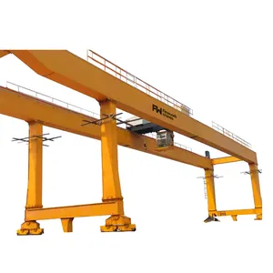 Profissional Fábrica Móvel Rmg Cantilever Pórtico Guindaste 20 Ton Double Legged Pórtico Guindaste