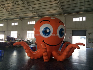 Globo Inflable Personalizado con Forma de Pulpo, Pulpo Inflable Publicitario con Rociador de Agua - Product Image 4