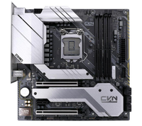 Carte mère CVN Z590M GAMING PRO V20 reconditionnée en gros, colorée, Intel Z590 LGA1200 10e/11e génération, ARGB Micro-ATX DDR4 128 Go
