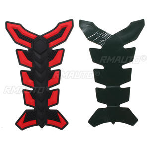 Protector de Tanque de Combustible 3D de Goma, Adhesivo Decorativo para Motocicletas, Vehículos ATV, Azul/Rojo/Negro/Blanco/Amarillo - Product Image 5
