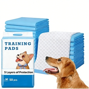 Tapis d'entraînement pour animaux de compagnie super absorbant de qualité supérieure, anti-fuites d'urine, séchage rapide, technologie anti-odeurs, surface douce et sûre - Product Image 1