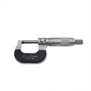 <b>Micrometer</b> 0-25 Mm 0.01 Mm Precision Measurement Tool For Metalworking - Product Image 2