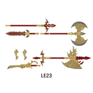 LE21-<span class=keywords><strong>23</strong></span> Bloques de Construcción Pequeños, Minifiguras <span class=keywords><strong>Berserk</strong></span>, Juguetes, Regalos, Personajes, DIY, Plástico, Educativos, Sets de Bloques de Construcción para Niños - Product Image 4